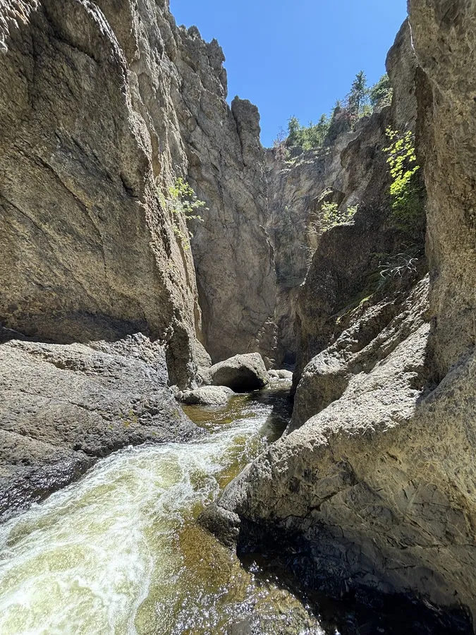 Tranquille Slot Canyons parking